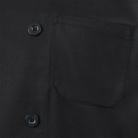 VL BACO. Kuhinjska bluza dugih rukava (190 g/m&sup2;) - Crna