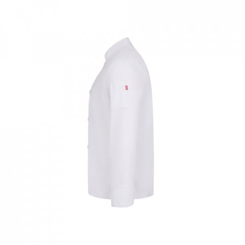 VL BACO. Kuhinjska bluza dugih rukava (190 g/m&sup2;) - Bela