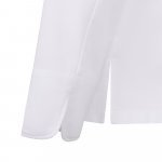 VL BACO. Kuhinjska bluza dugih rukava (190 g/m&sup2;) - Bela