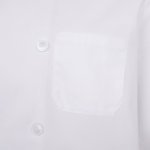 VL BACO. Kuhinjska bluza dugih rukava (190 g/m&sup2;) - Bela