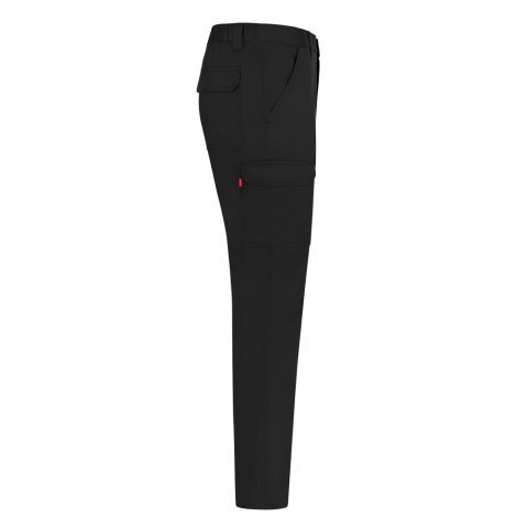VL HERMES. Multi-pocket twill broek (190 g/m&sup2;) - Zwart