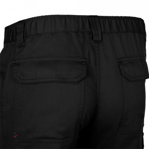 VL HERMES. Multi-pocket twill broek (190 g/m&sup2;) - Zwart
