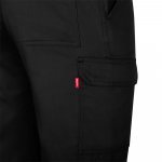 VL HERMES. Multi-pocket twill broek (190 g/m&sup2;) - Zwart