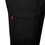 VL HERMES. Multi-pocket twill broek (190 g/m&sup2;) - Zwart