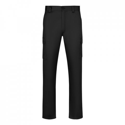 VL HERMES. Multi-pocket twill broek (190 g/m&sup2;) - Zwart