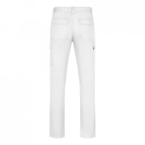 VL HERMES. Multi-pocket twill broek (190 g/m&sup2;) - Wit