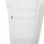 VL HERMES. Multi-pocket twill broek (190 g/m&sup2;) - Wit
