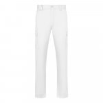 VL HERMES. Multi-pocket twill broek (190 g/m&sup2;) - Wit