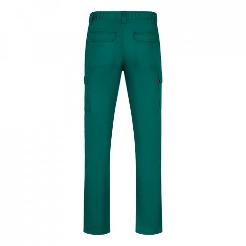 VL HERMES. Multi-pocket twill broek (190 g/m&sup2;) - Groen
