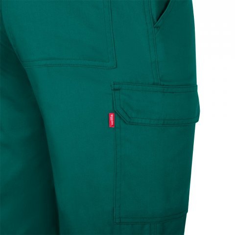 VL HERMES. Multi-pocket twill broek (190 g/m&sup2;) - Groen