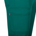 VL HERMES. Multi-pocket twill broek (190 g/m&sup2;) - Groen