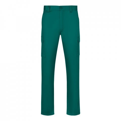 VL HERMES. Multi-pocket twill broek (190 g/m&sup2;) - Groen