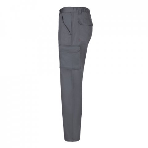 VL HERMES. Multi-pocket twill broek (190 g/m&sup2;) - Grijs