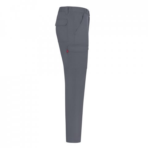 VL HERMES. Multi-pocket twill broek (190 g/m&sup2;) - Grijs