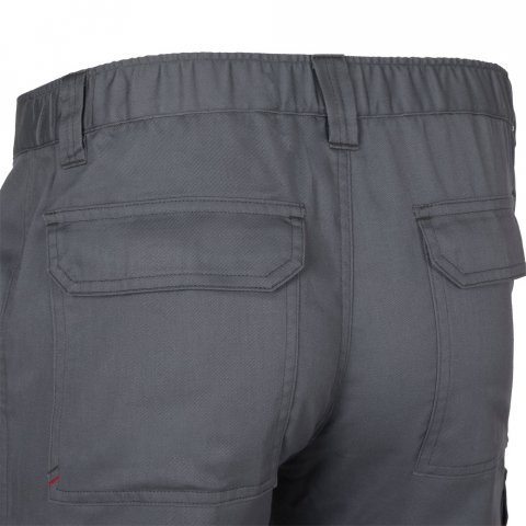 VL HERMES. Multi-pocket twill broek (190 g/m&sup2;) - Grijs