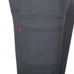 VL HERMES. Multi-pocket twill broek (190 g/m&sup2;) - Grijs