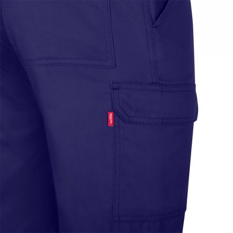 VL HERMES. Multi-pocket twill broek (190 g/m&sup2;) - Royal blauw