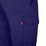 VL HERMES. Multi-pocket twill broek (190 g/m&sup2;) - Royal blauw