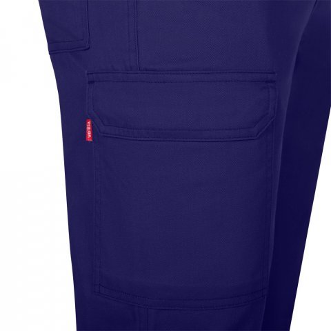 VL HERMES. Multi-pocket twill broek (190 g/m&sup2;) - Royal blauw