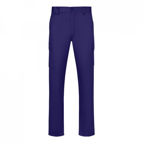 VL HERMES. Multi-pocket twill broek (190 g/m&sup2;) - Royal blauw