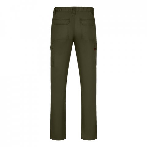 VL HERMES. Multi-pocket twill broek (190 g/m&sup2;) - Olijfgroen