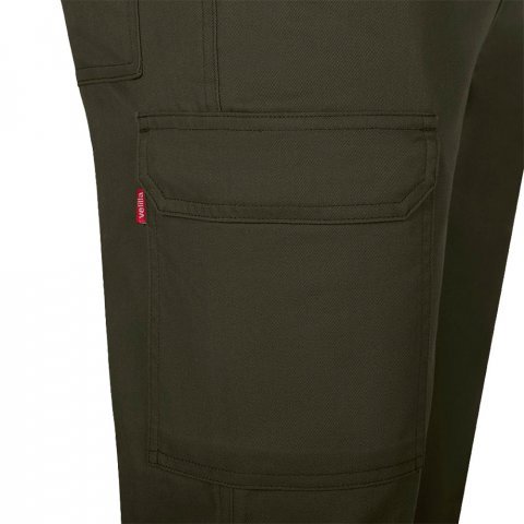 VL HERMES. Multi-pocket twill broek (190 g/m&sup2;) - Olijfgroen