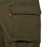 VL HERMES. Multi-pocket twill broek (190 g/m&sup2;) - Olijfgroen
