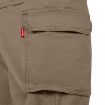 VL HERMES. Multi-pocket twill broek (190 g/m&sup2;) - Ecru