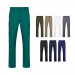 VL HERMES. Multi-pocket twill broek (190 g/m&sup2;)
