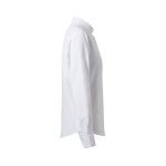 VL PRITHVI WOMEN. Cămașă Oxford (180 g/m&sup2;) pentru femei, confecționată din bumbac (50%), poliester (45%) și elastan (5%) - Alb