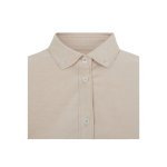 VL PRITHVI WOMEN. Cămașă Oxford (180 g/m&sup2;) pentru femei, confecționată din bumbac (50%), poliester (45%) și elastan (5%) - Natural deschis