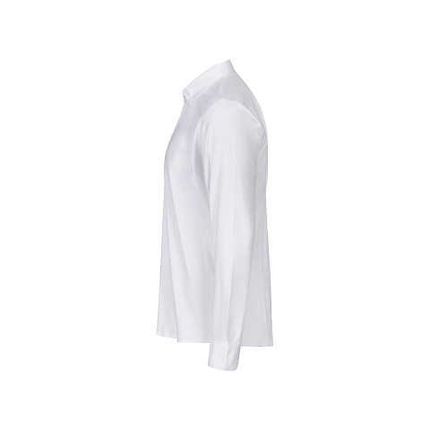 VL PRITHVI MAN. Męska koszula Oxford (180 g/m&sup2;) z bawełny (50%), poliestru (45%) i elastanu (5%) - Biały