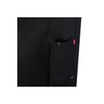 VL THOTH. D&aacute;mska kuch&aacute;rska bunda (190 g/m&sup2;) vyroben&aacute; z bavlny (35 %) a recyklovan&eacute;ho polyesteru (65 %) - Čierna