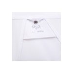 VL AGNI. Giacca da cucina unisex (190 g/m&sup2;), realizzata in cotone (35%) e poliestere riciclato (65%) - Bianco