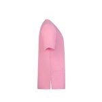 VL FLORA. Tuniek met korte mouwen (140 g/m&sup2;) gemaakt van 100% microvezel - Roze