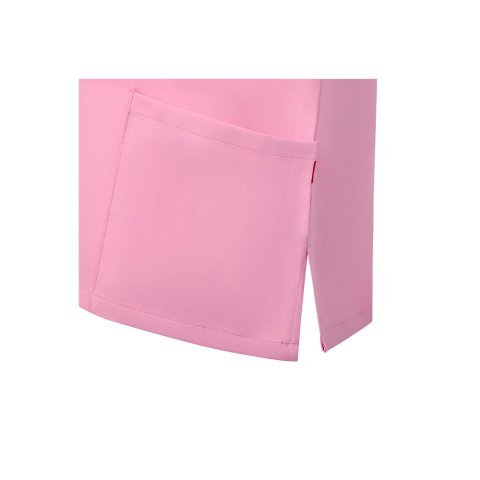 VL FLORA. Tuniek met korte mouwen (140 g/m&sup2;) gemaakt van 100% microvezel - Roze