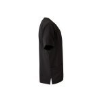 VL FLORA. Tuniek met korte mouwen (140 g/m&sup2;) gemaakt van 100% microvezel - Zwart