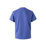 VL FLORA. Tuniek met korte mouwen (140 g/m&sup2;) gemaakt van 100% microvezel - Blauw