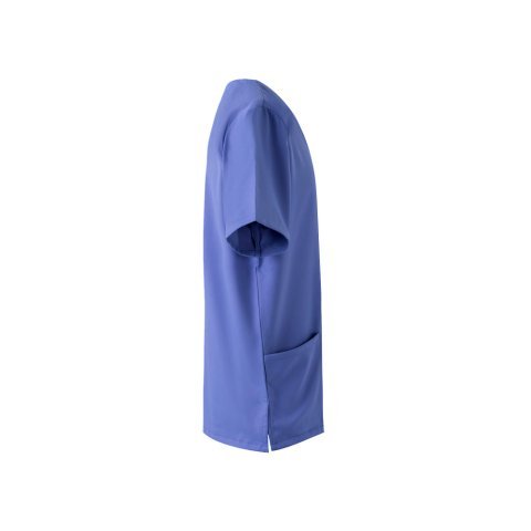 VL FLORA. Tuniek met korte mouwen (140 g/m&sup2;) gemaakt van 100% microvezel - Blauw