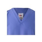 VL FLORA. Tuniek met korte mouwen (140 g/m&sup2;) gemaakt van 100% microvezel - Blauw