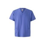 VL FLORA. Tuniek met korte mouwen (140 g/m&sup2;) gemaakt van 100% microvezel - Blauw