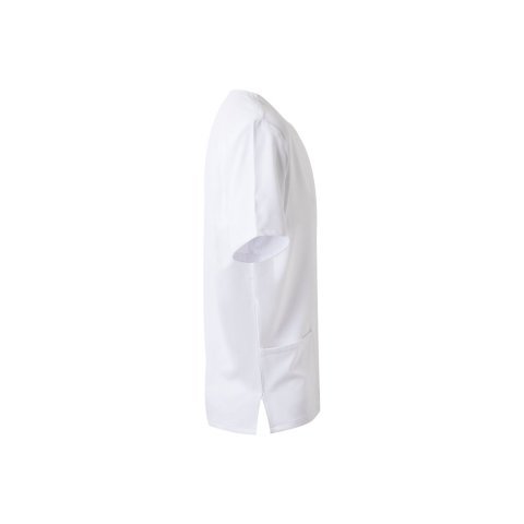 VL FLORA. Tuniek met korte mouwen (140 g/m&sup2;) gemaakt van 100% microvezel - Wit