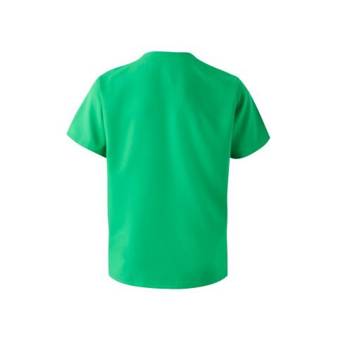 VL FLORA. Tuniek met korte mouwen (140 g/m&sup2;) gemaakt van 100% microvezel - Groen