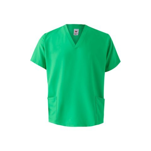 VL FLORA. Tuniek met korte mouwen (140 g/m&sup2;) gemaakt van 100% microvezel - Groen