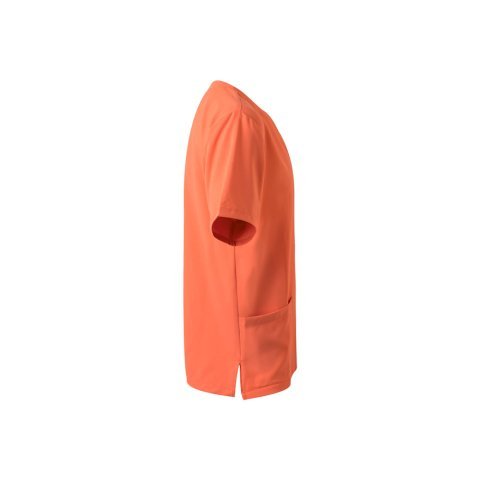 VL FLORA. Tuniek met korte mouwen (140 g/m&sup2;) gemaakt van 100% microvezel - Oranje