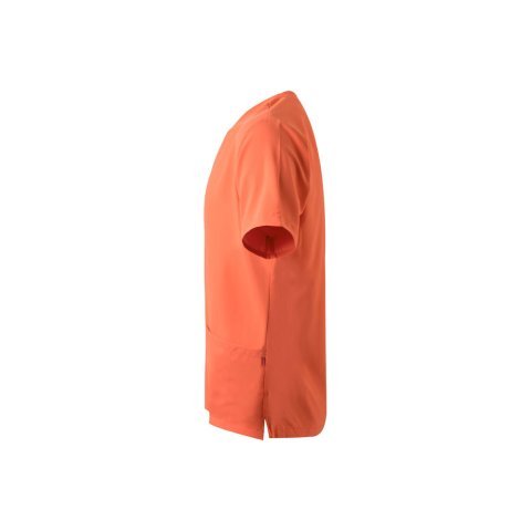 VL FLORA. Tuniek met korte mouwen (140 g/m&sup2;) gemaakt van 100% microvezel - Oranje