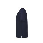 VL FLORA. Tuniek met korte mouwen (140 g/m&sup2;) gemaakt van 100% microvezel - Marineblauw
