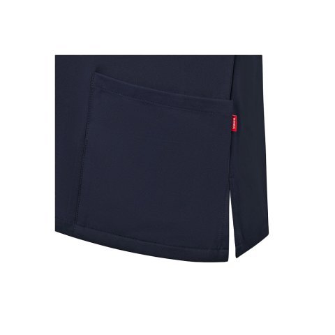 VL FLORA. Tuniek met korte mouwen (140 g/m&sup2;) gemaakt van 100% microvezel - Marineblauw