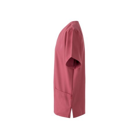 VL FLORA. Tuniek met korte mouwen (140 g/m&sup2;) gemaakt van 100% microvezel - Pastel roze