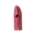 VL FLORA. Tuniek met korte mouwen (140 g/m&sup2;) gemaakt van 100% microvezel - Pastel roze